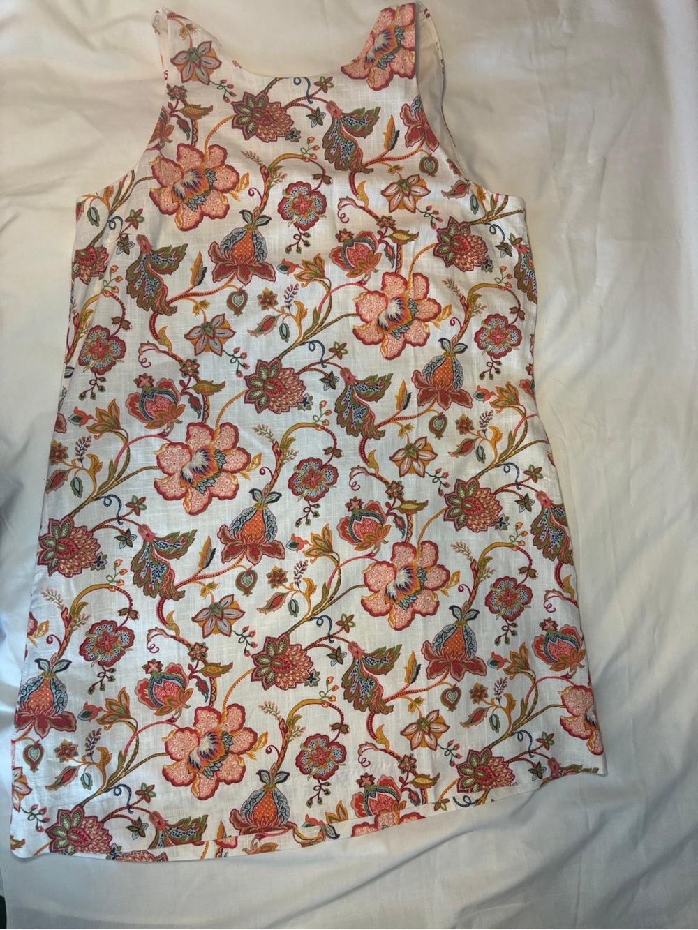 MSK Floral Sleeveless Shift Dress  - Mini – NWT - Large - Picture 6 of 9